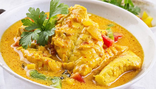 Curry de poisson