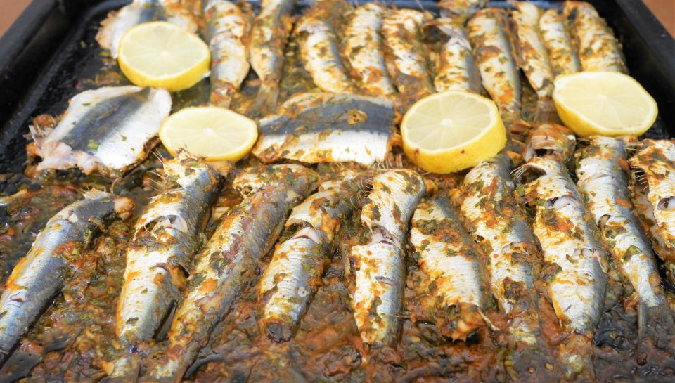 Sardines marinées paprika