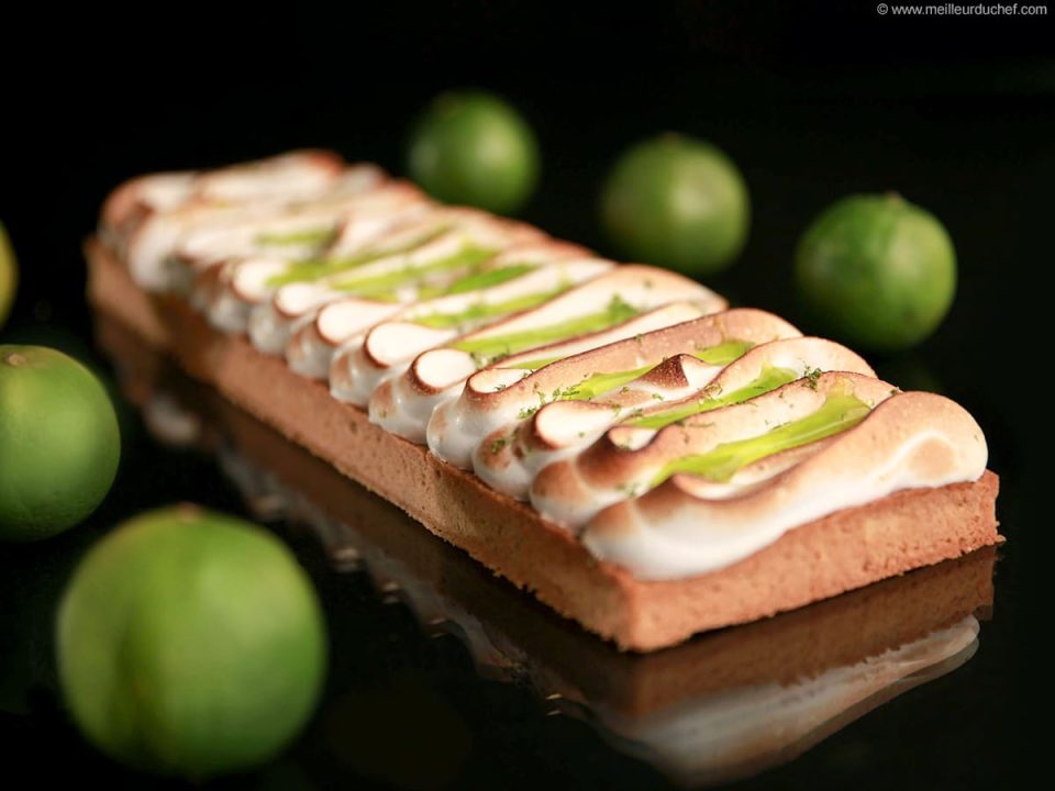 Tarte financier citron vert