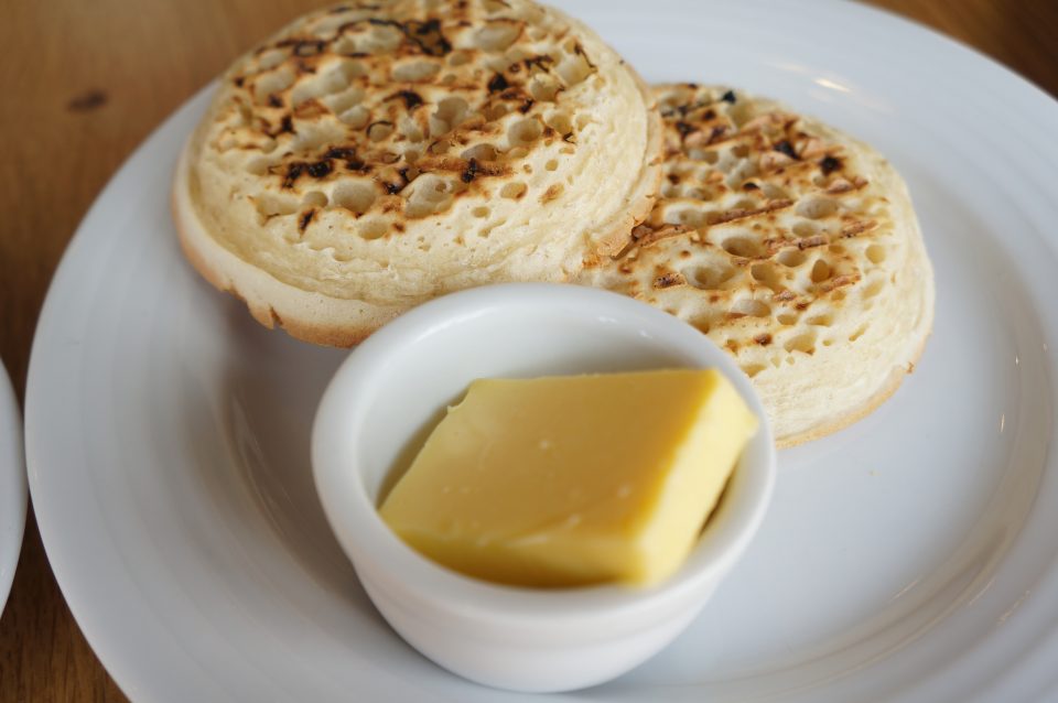 crumpets anglais