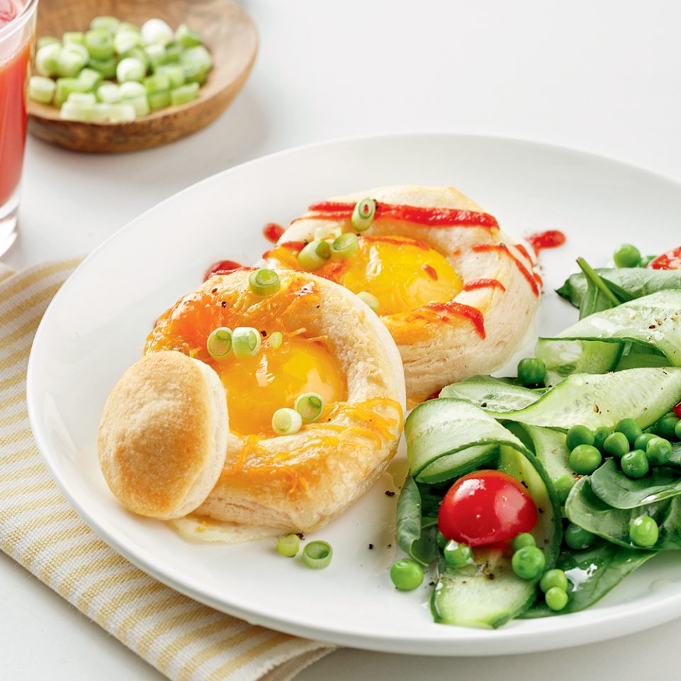 oeuf feuilleté