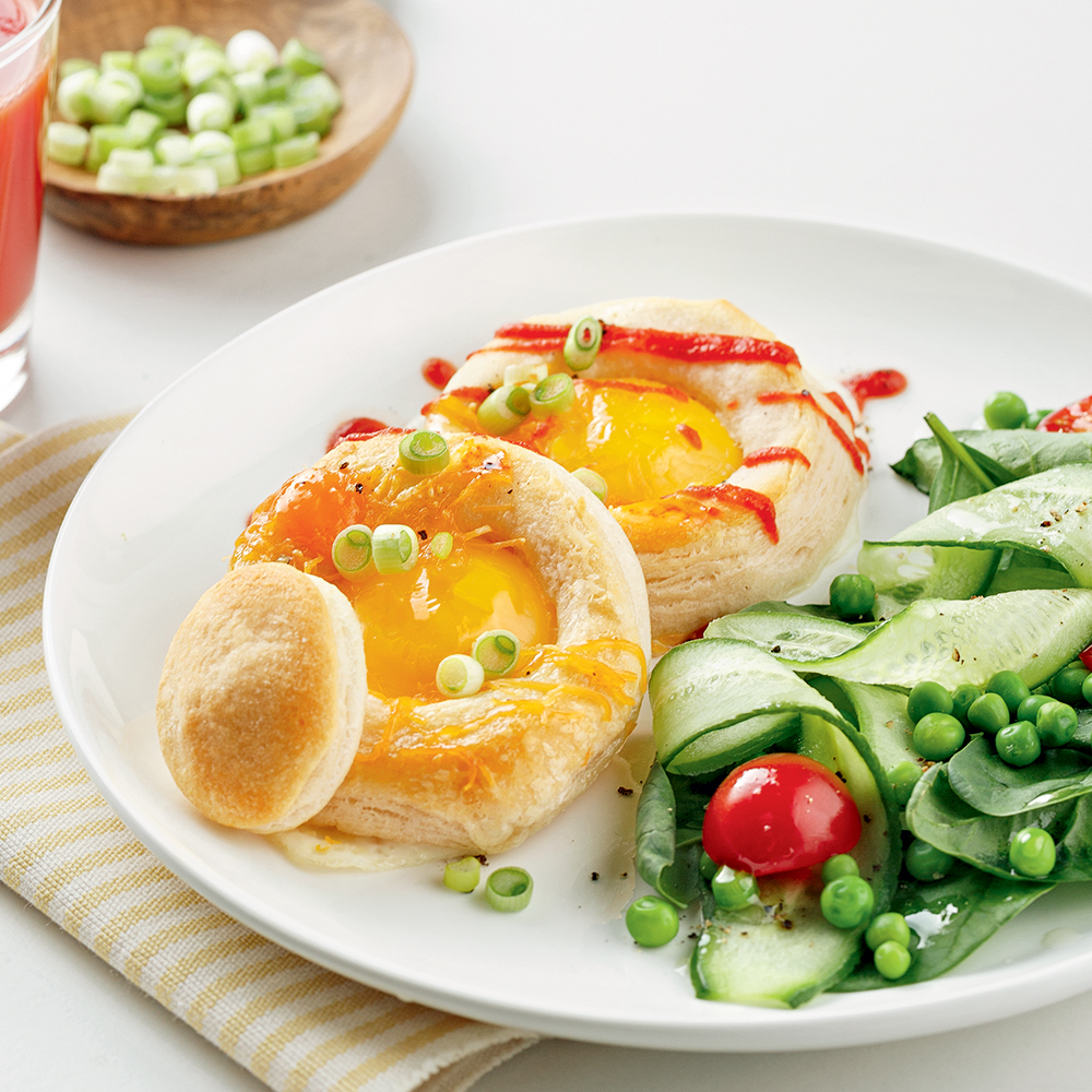 oeuf feuilleté